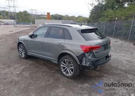 2024 Audi Q3 Premium Plus 45 Tfsi S Line Quattro Tiptronic z USA, uszkodzony, nr VIN WA1EECF37R1179262